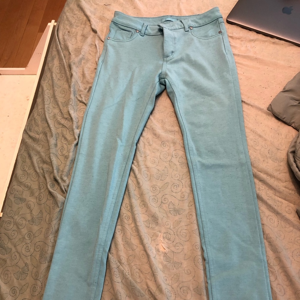 Roma collections size medium light blue stretchy skinny jeans